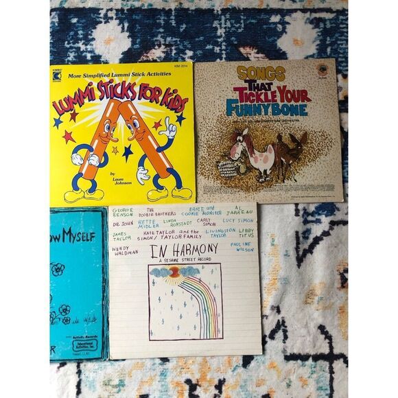 Vintage children’s record bundle lot Lumi Sticks Harmony Anne Murray LPs records - Picture 3 of 8